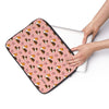 Tricolor Corgi Peach Sploot Laptop Sleeve | 3 Sizes