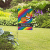 "Pride" Corgi Garden Flag