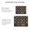 "Corgis in Costumes" Trick-or-Treat Floor Mat | Halloween Collection