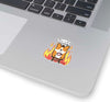 “This is Fine" Red Corgi Clear Stickers (Set of 3)
