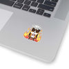 "This is Fine" Tricolor Corgi Clear Stickers (Set of 3)
