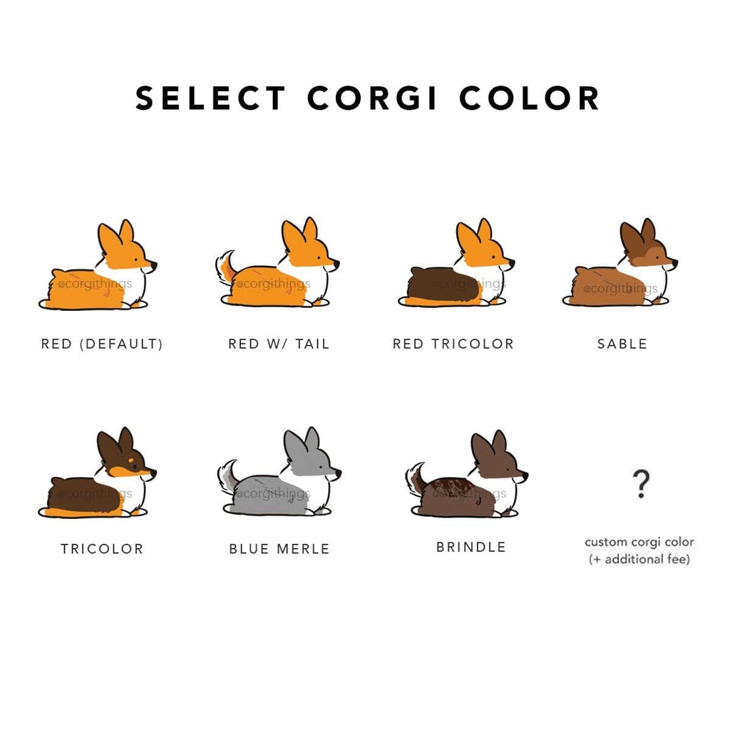 Corgi store dog tag