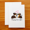 "Happily Ever After" Corgi Wedding Greeting Card