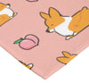 Pink Corgi Sploot Fleece Blanket | 3 Sizes