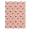 Pink Loaf Tricolor Corgi Fleece Blanket | 3 Sizes