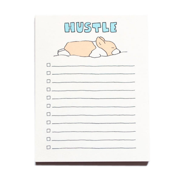 Hustle Checklist Notepad