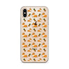 "Pineapple Corgis" Clear iPhone Case