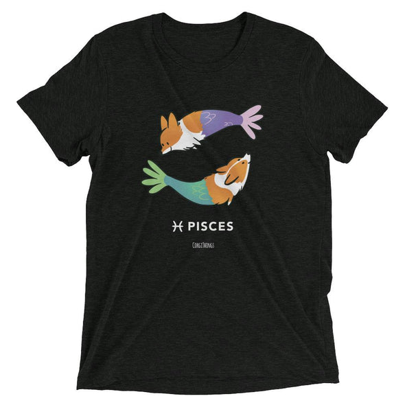 Pisces | Corgi Horoscope Vintage T-Shirt