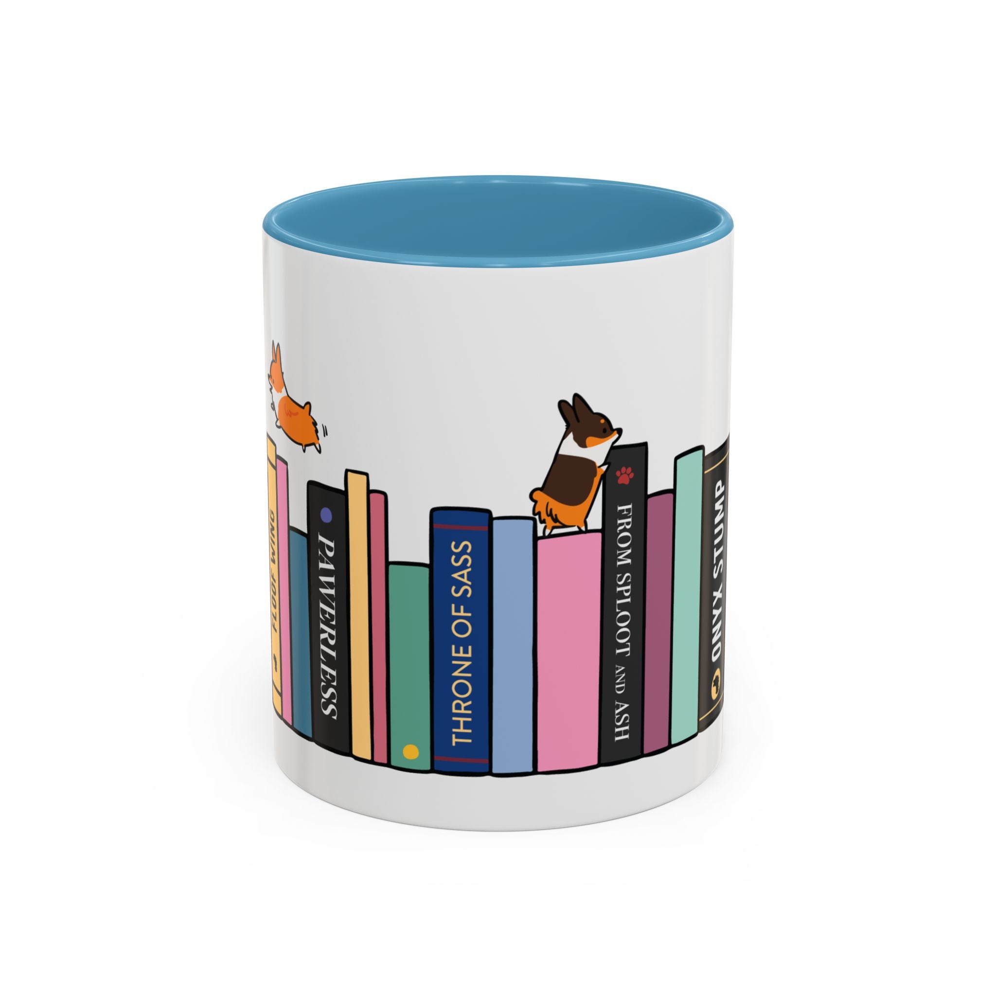 "Romantasy" Bookworm Mug | Corgi Book Club