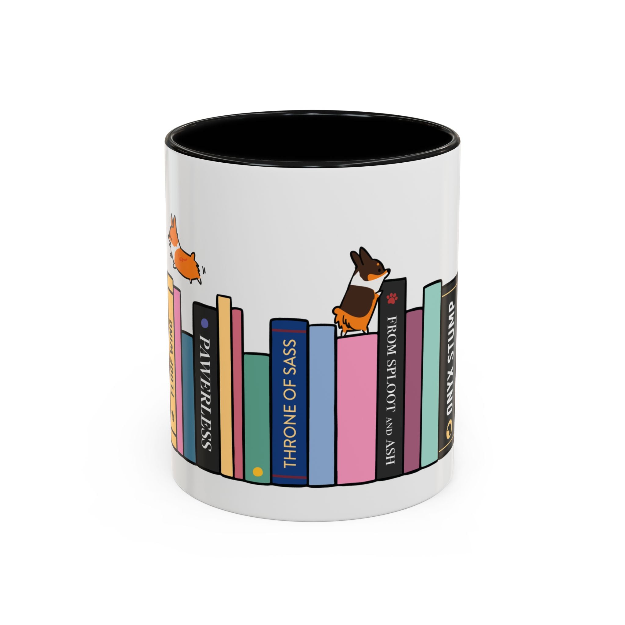 "Romantasy" Bookworm Mug | Corgi Book Club