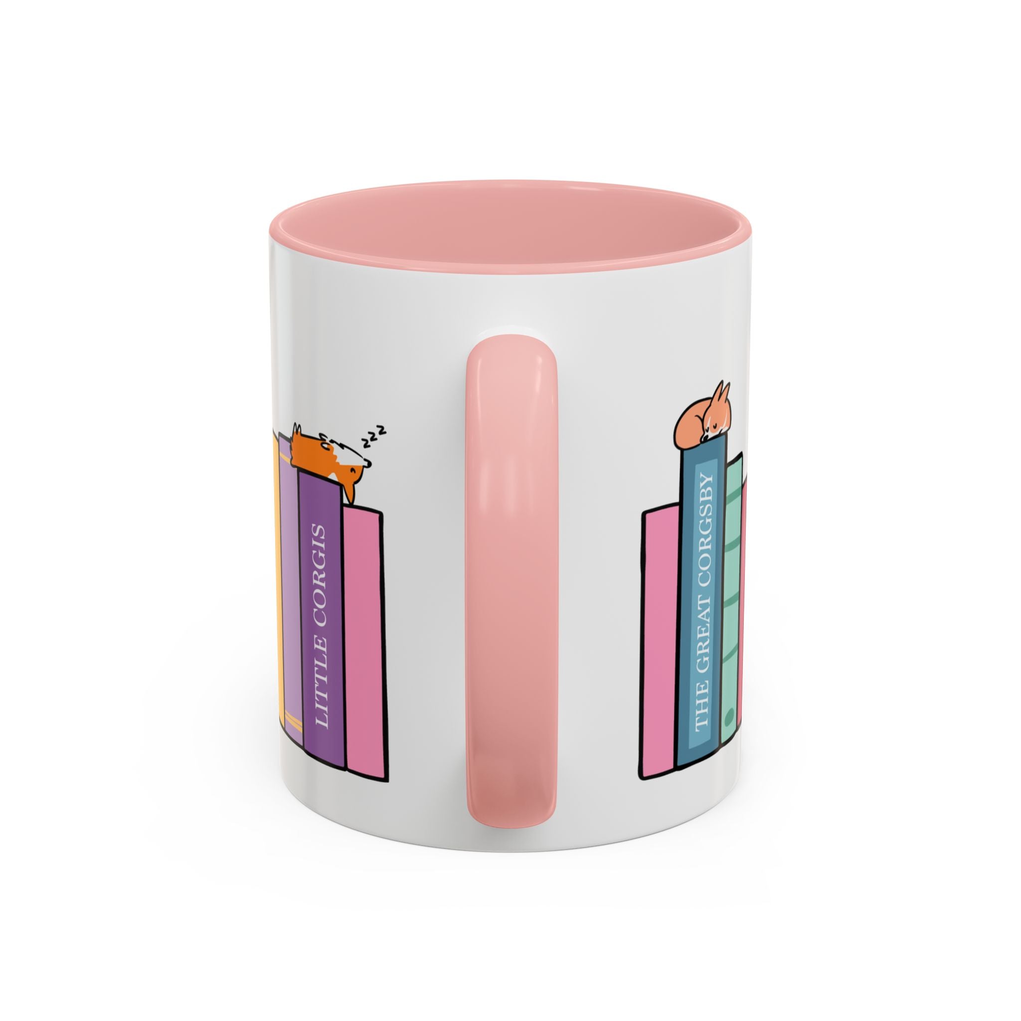 "Literary Classics" Bookworm Mug | Corgi Book Club