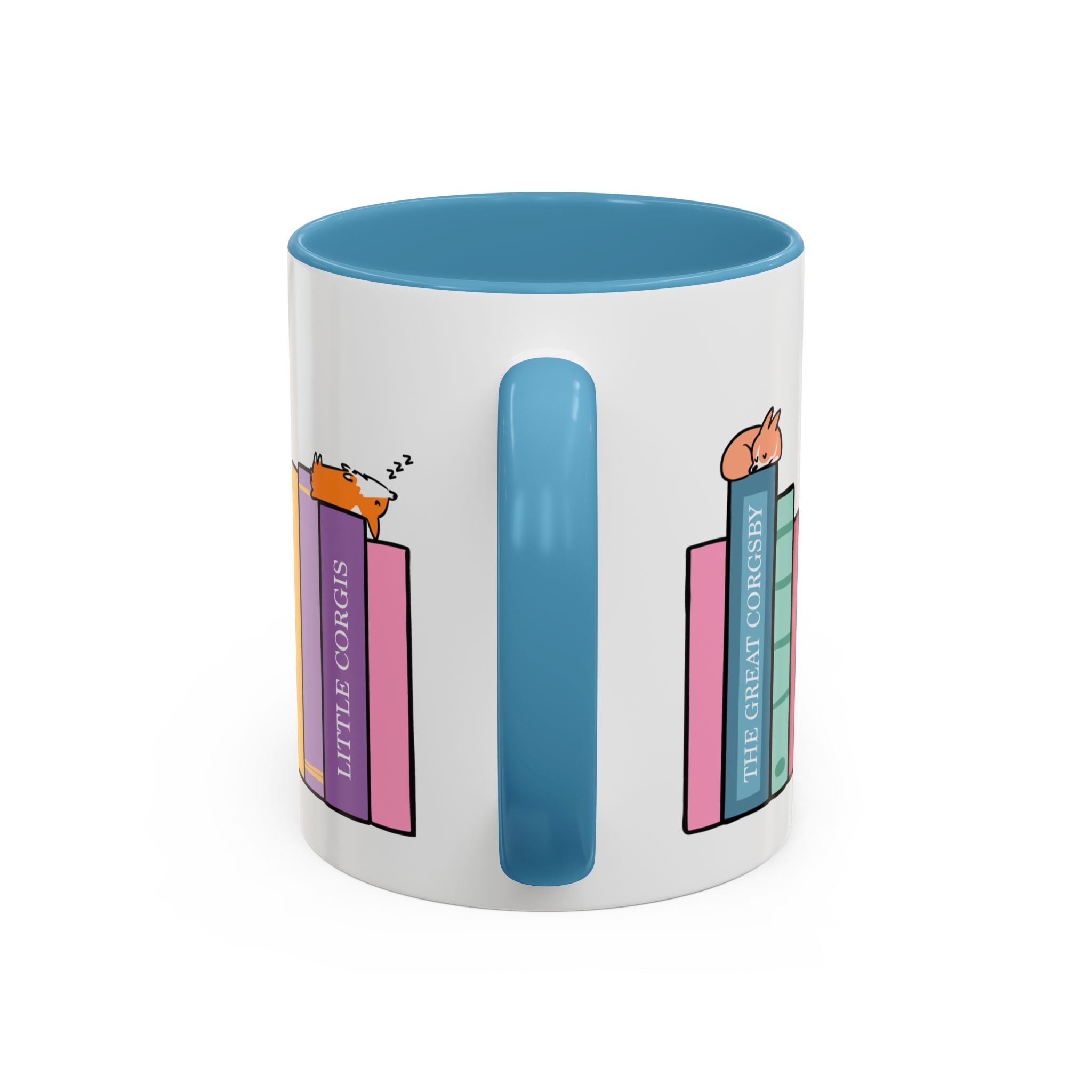 "Literary Classics" Bookworm Mug | Corgi Book Club