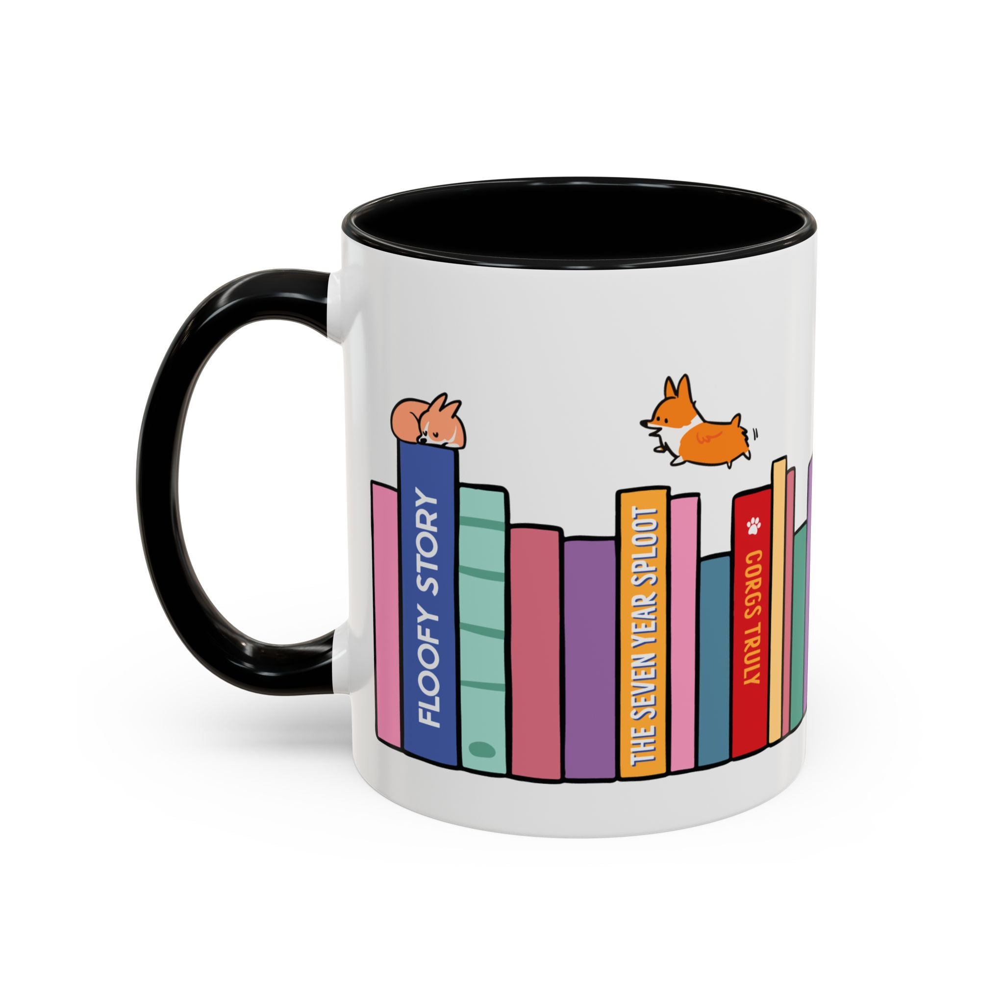 "Romance" Bookworm Mug | Corgi Book Club