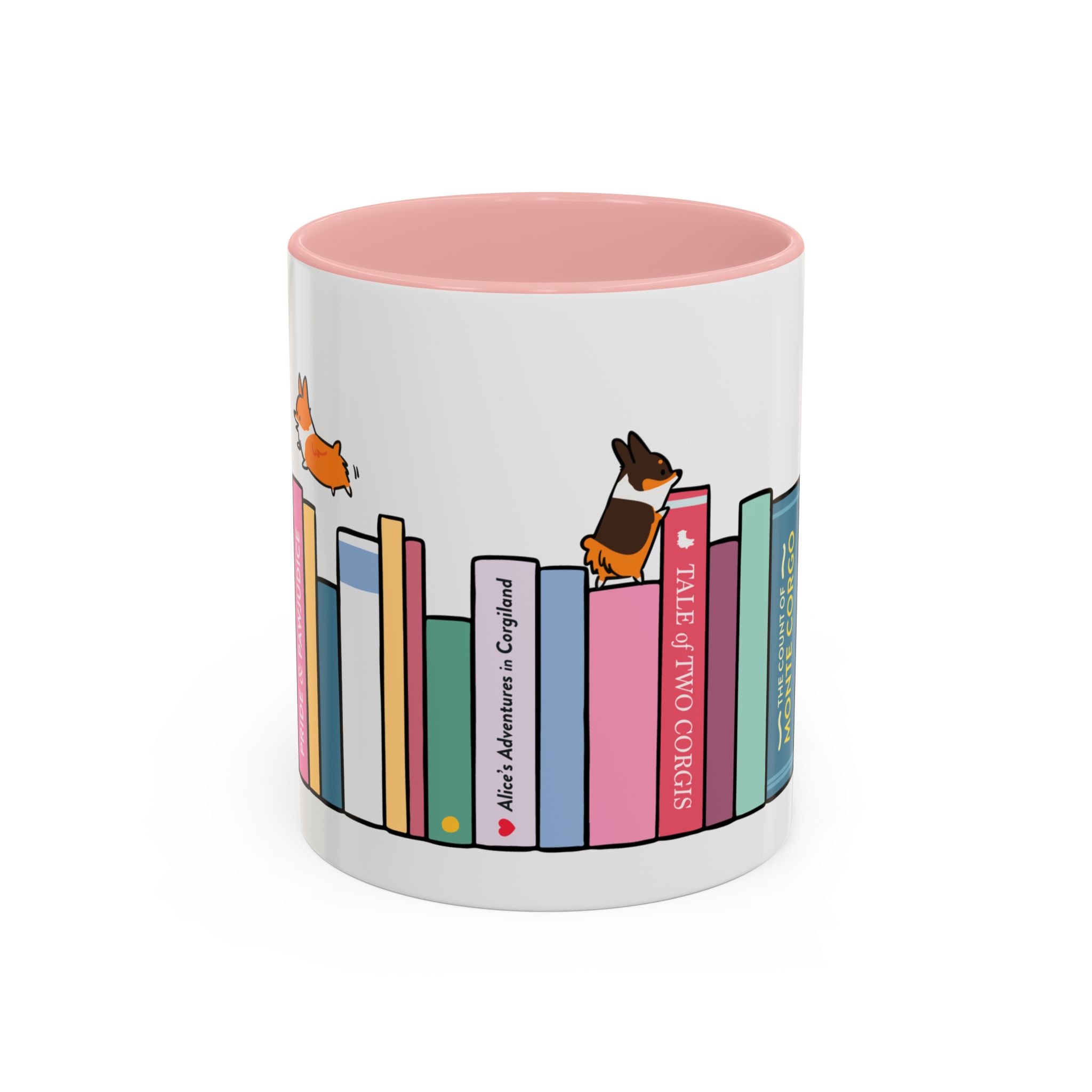 "Literary Classics" Bookworm Mug | Corgi Book Club