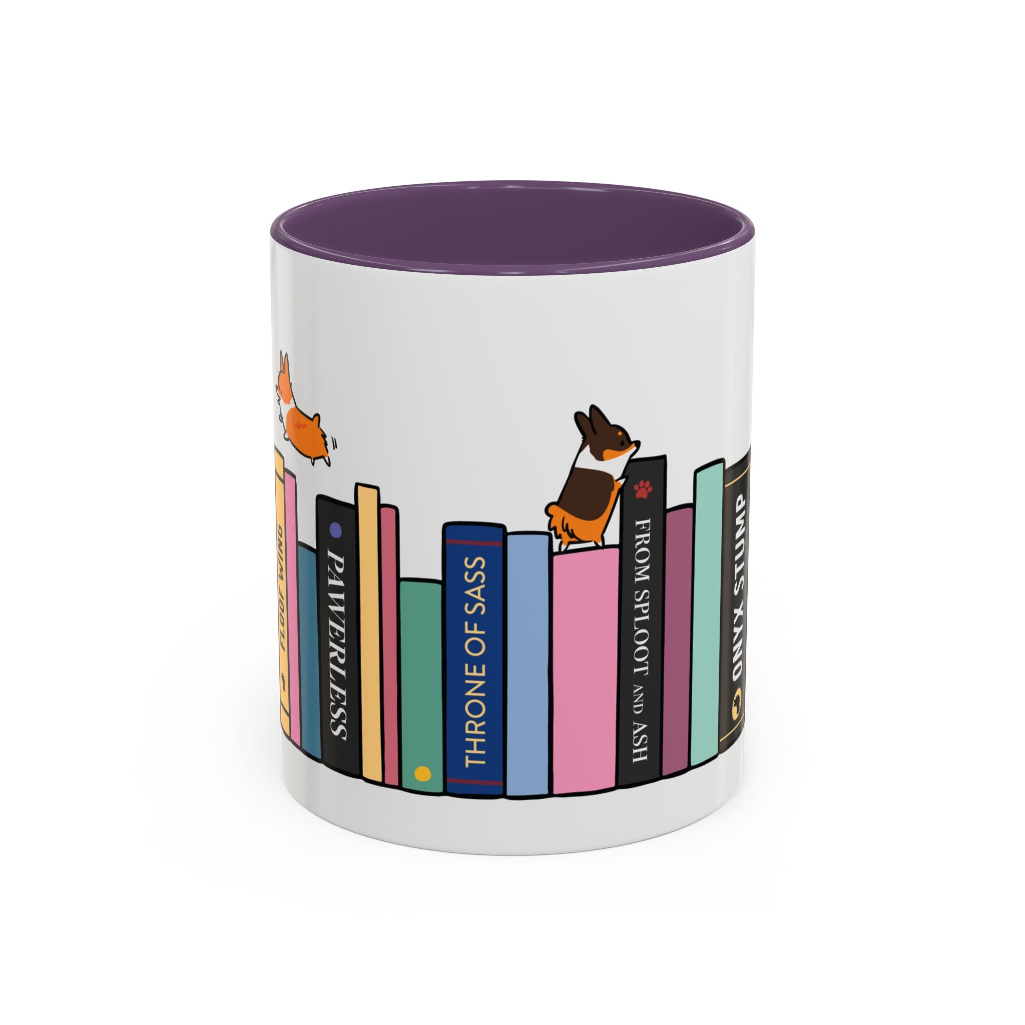 "Romantasy" Bookworm Mug | Corgi Book Club