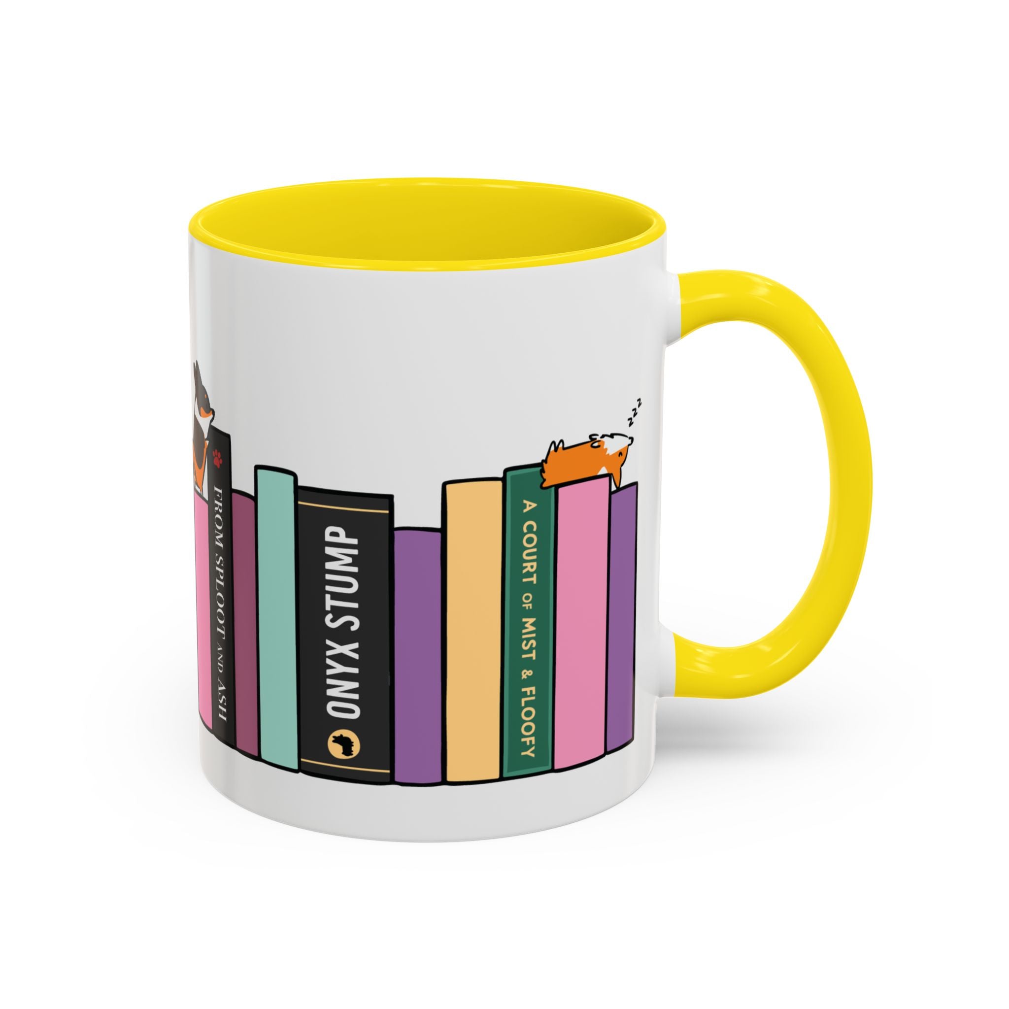 "Romantasy" Bookworm Mug | Corgi Book Club