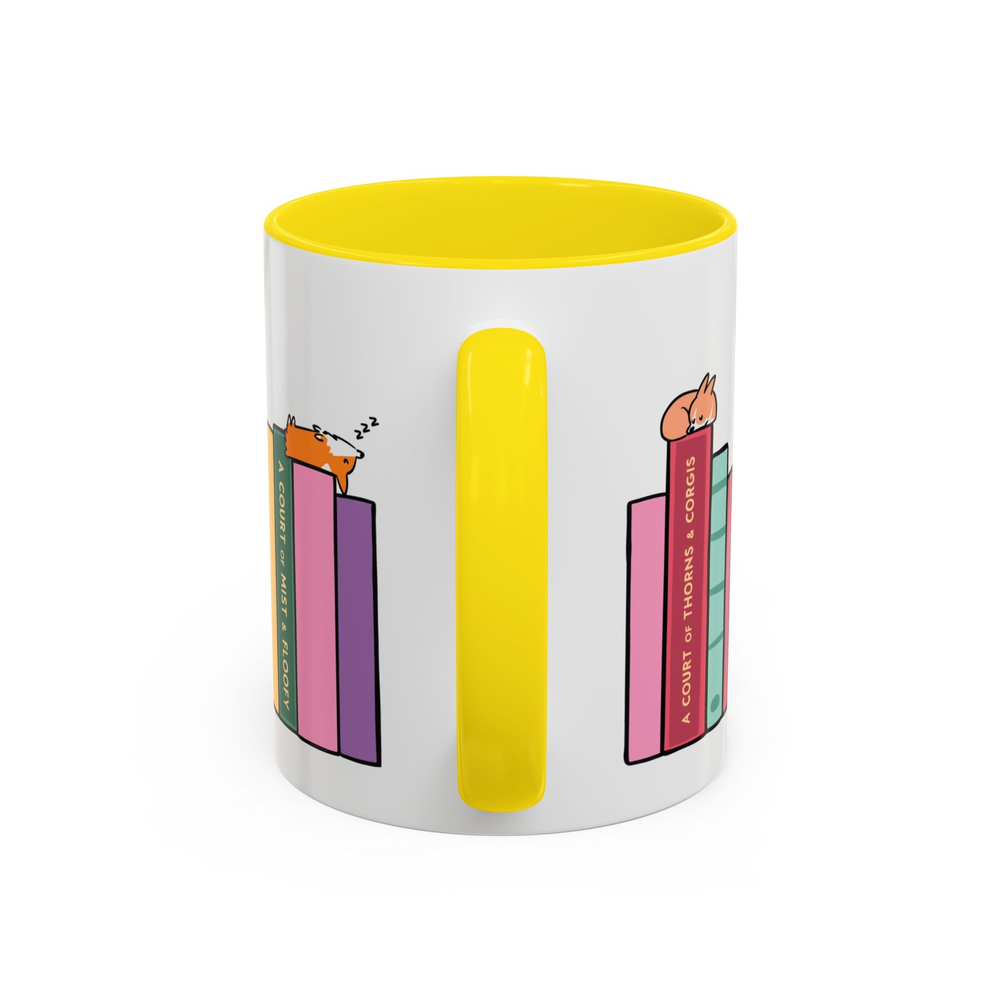 "Romantasy" Bookworm Mug | Corgi Book Club