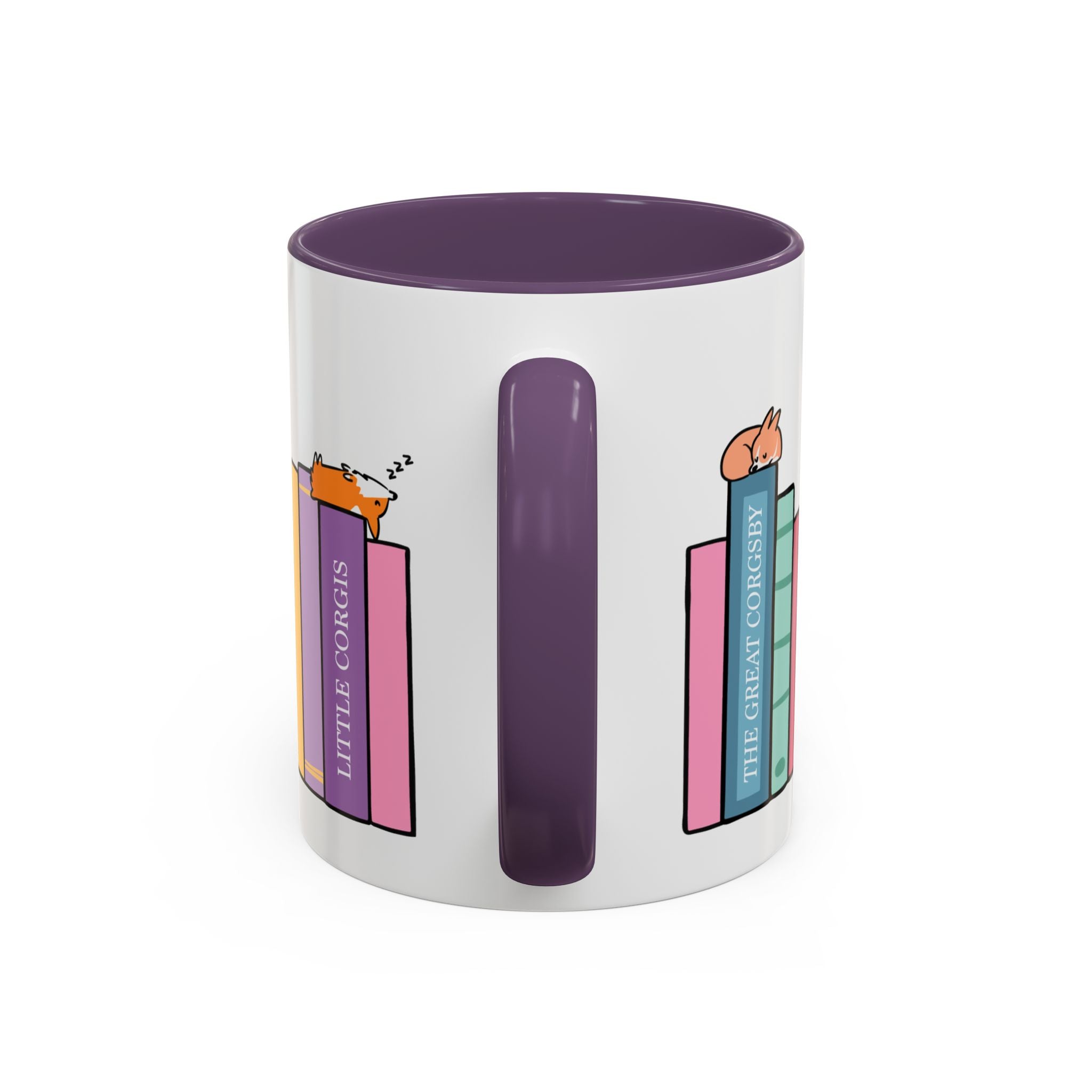 "Literary Classics" Bookworm Mug | Corgi Book Club