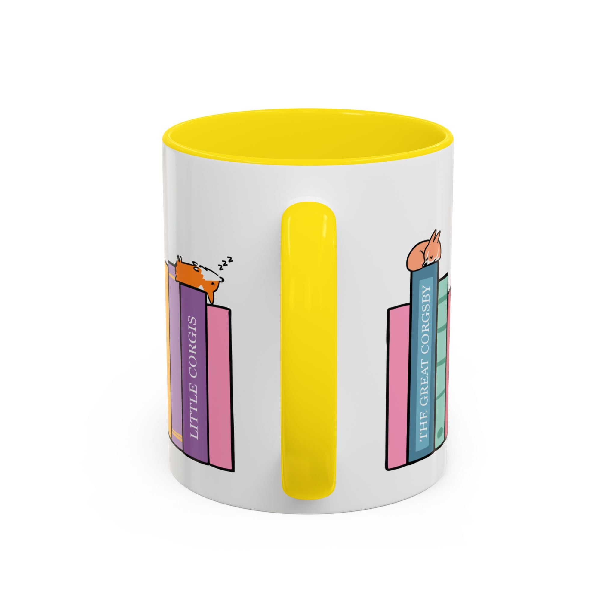 "Literary Classics" Bookworm Mug | Corgi Book Club