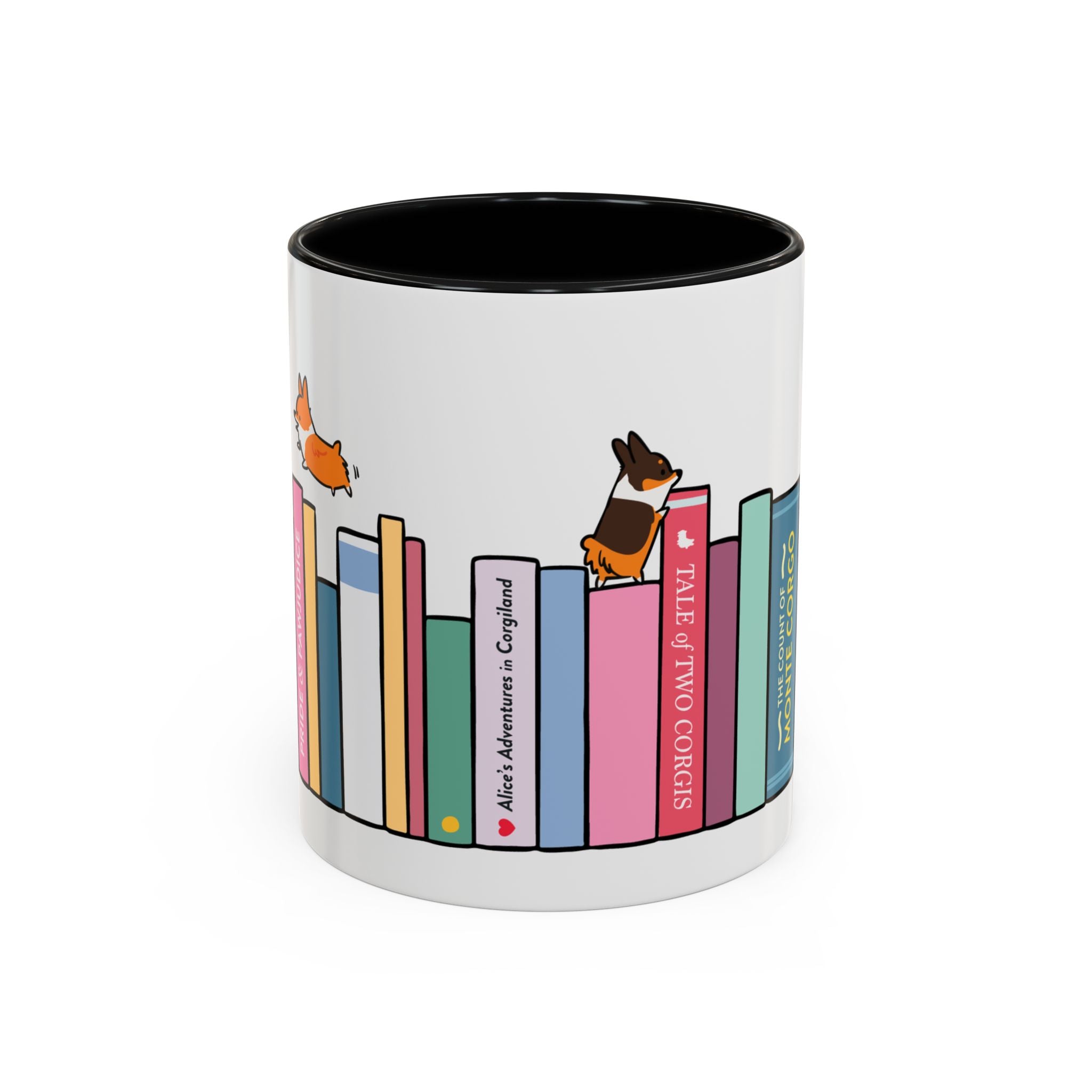 "Literary Classics" Bookworm Mug | Corgi Book Club