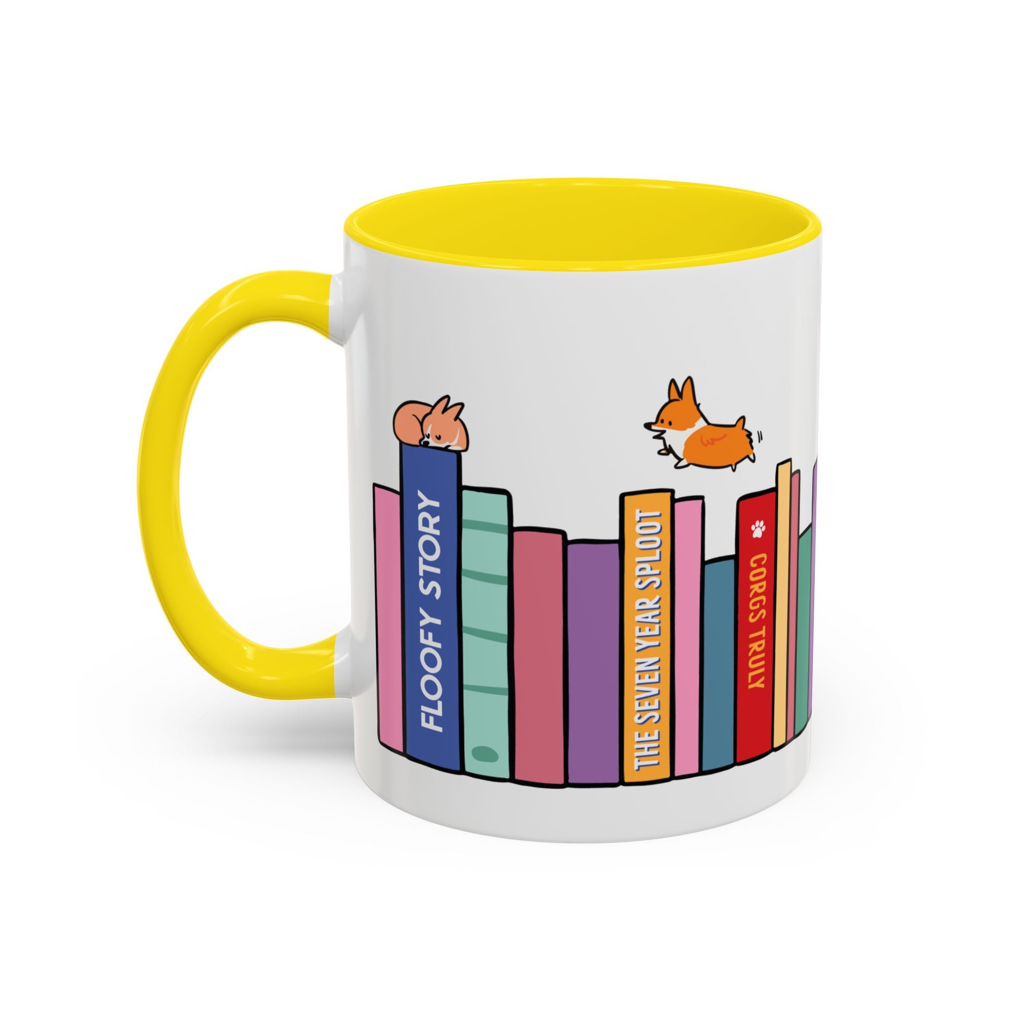 "Romance" Bookworm Mug | Corgi Book Club