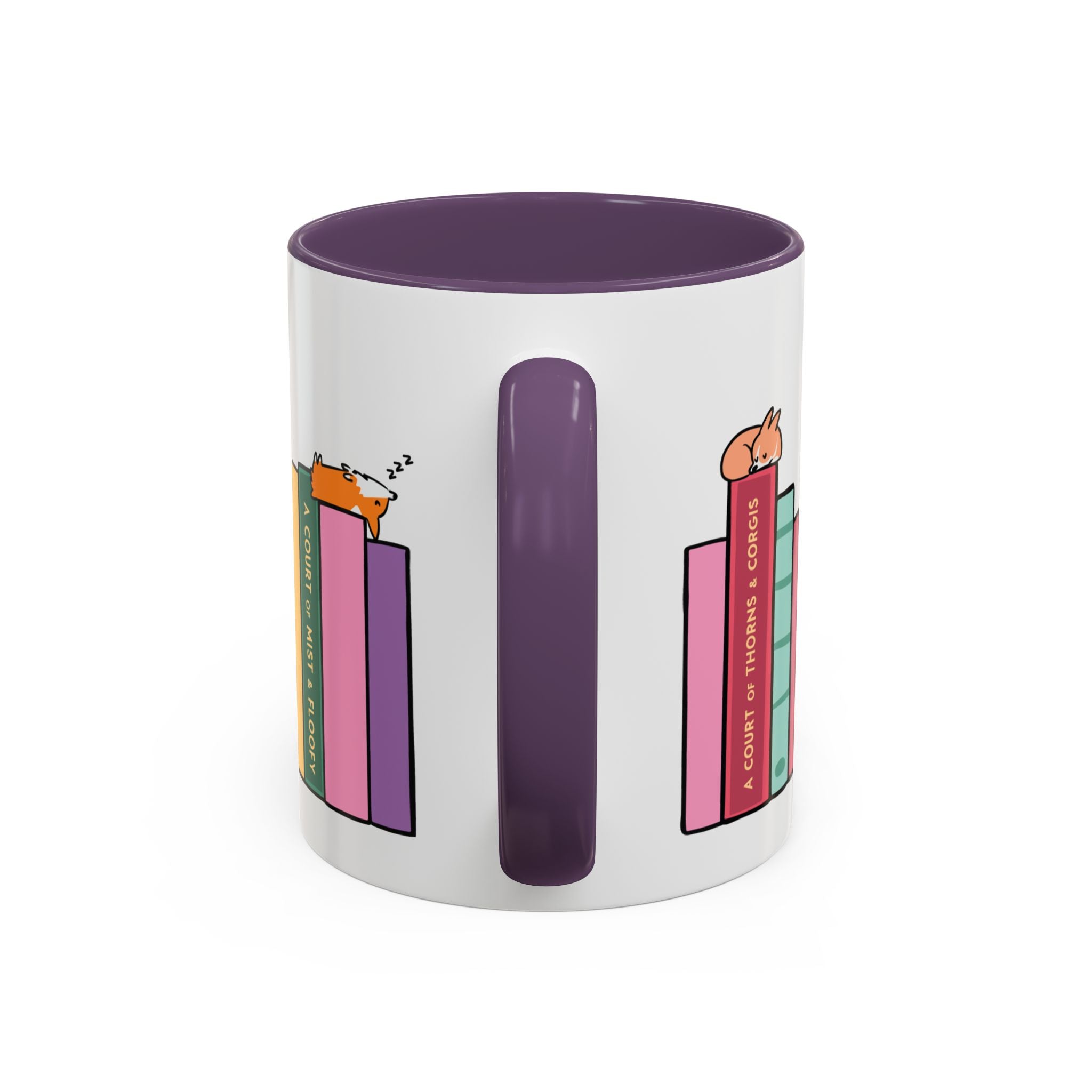 "Romantasy" Bookworm Mug | Corgi Book Club
