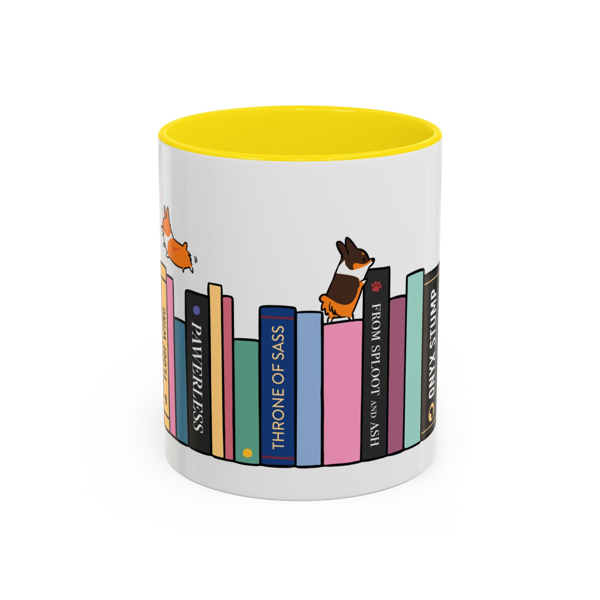 "Romantasy" Bookworm Mug | Corgi Book Club