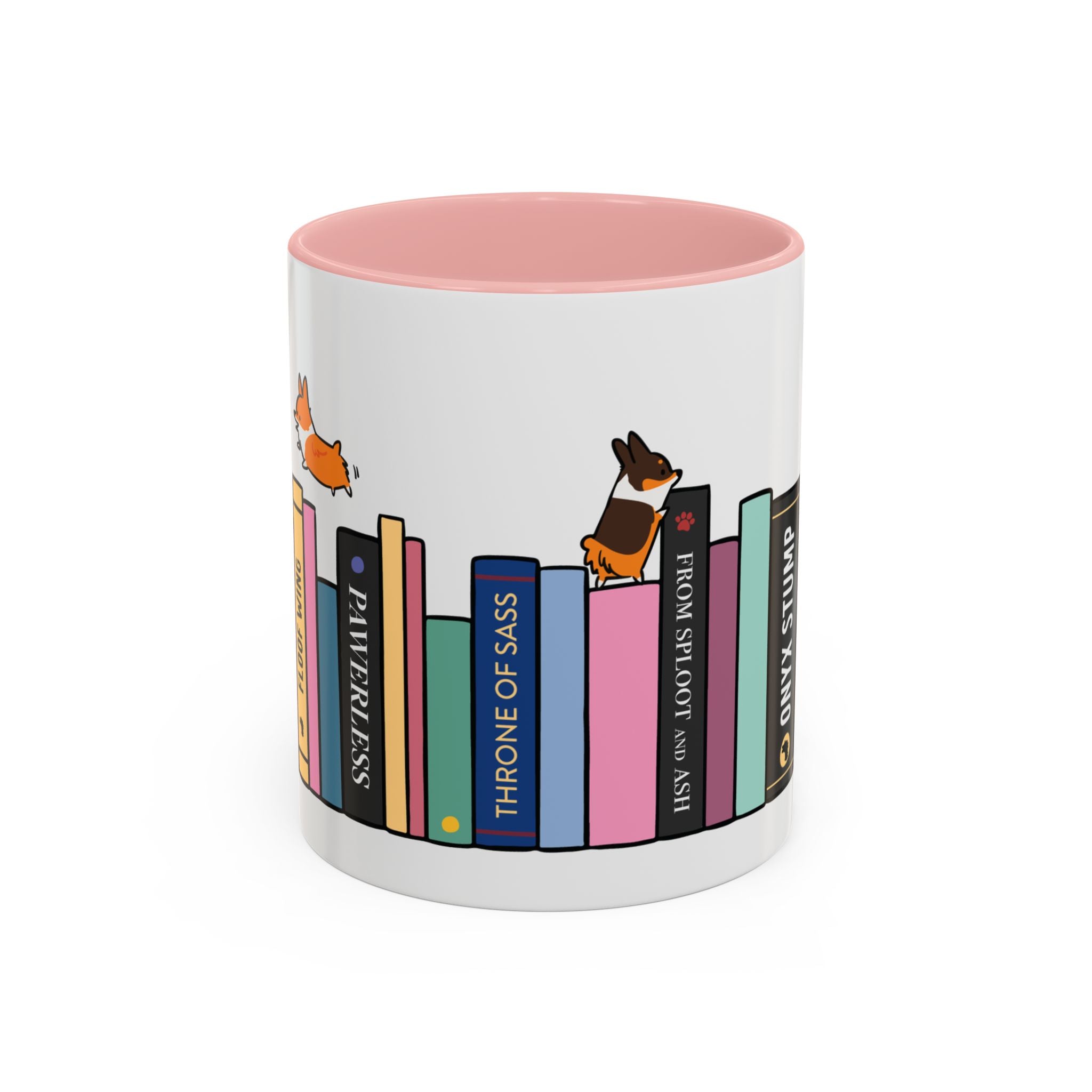 "Romantasy" Bookworm Mug | Corgi Book Club