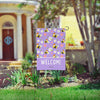 "BumbleCorgis" Lavender Garden Flag