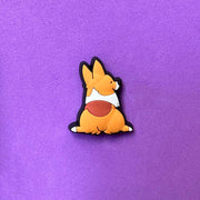 "Stumps and Rumps" Corgi Shoe Charm