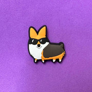 "Cool Corgi" Shoe Charm