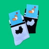 2-Pack Corgi Crew Socks (restocked!)