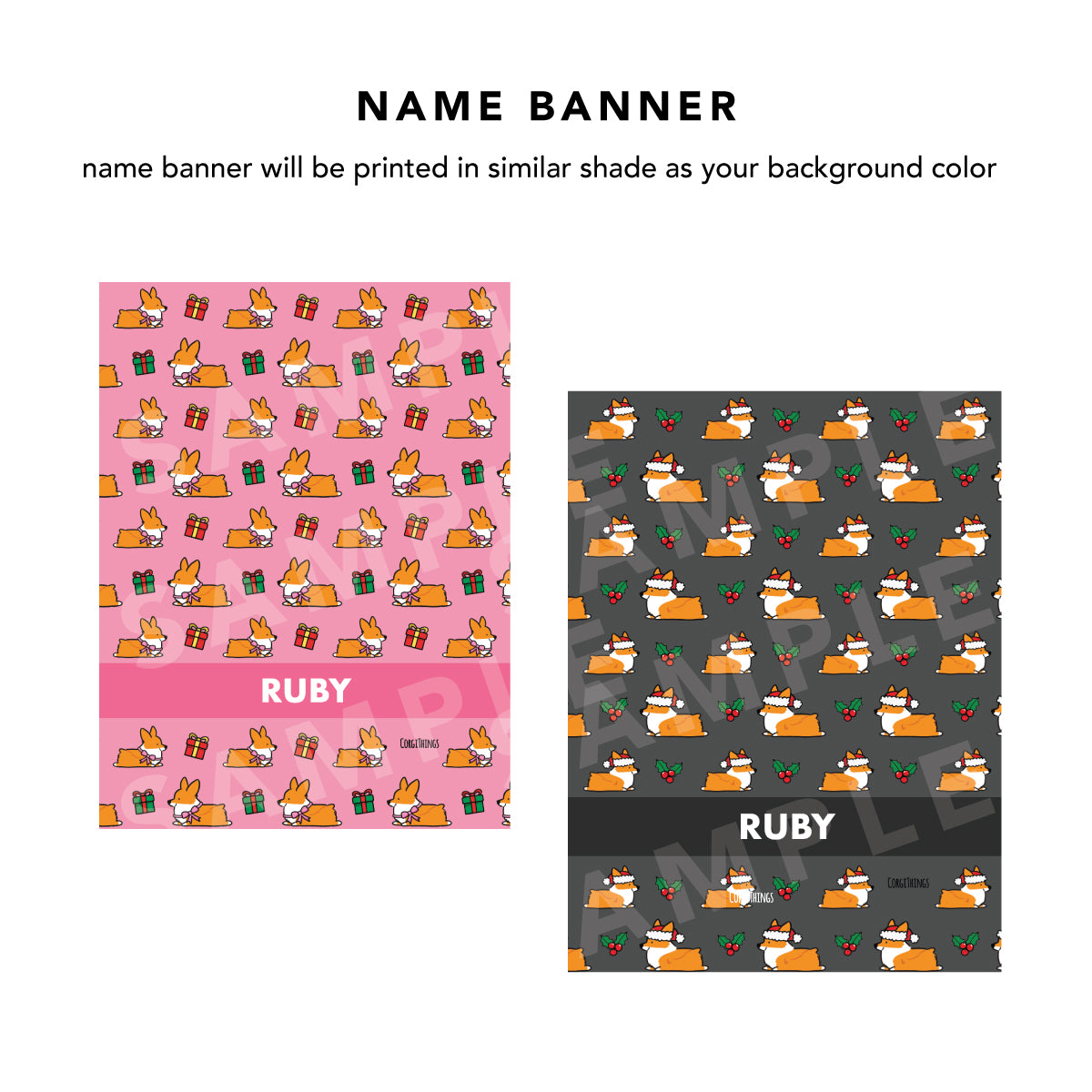 Build-Your-Own Holiday Corgi Blanket