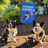 "Corgis for Kamala" Garden Flag