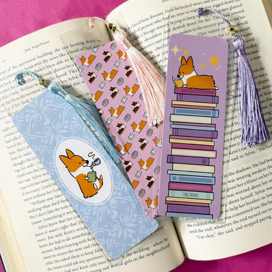 NEW! Corgi Bookmarks Bundle | Corgi Book Club