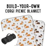 Build-Your-Own Corgi Things Picnic Blanket