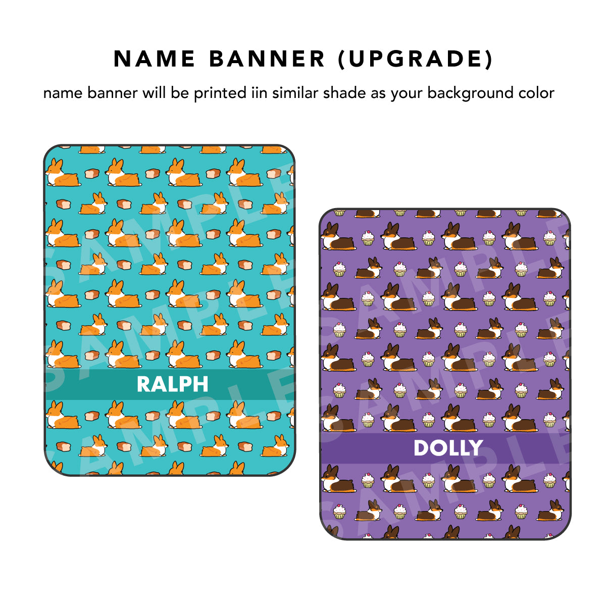 Build-Your-Own Corgi Things Picnic Blanket