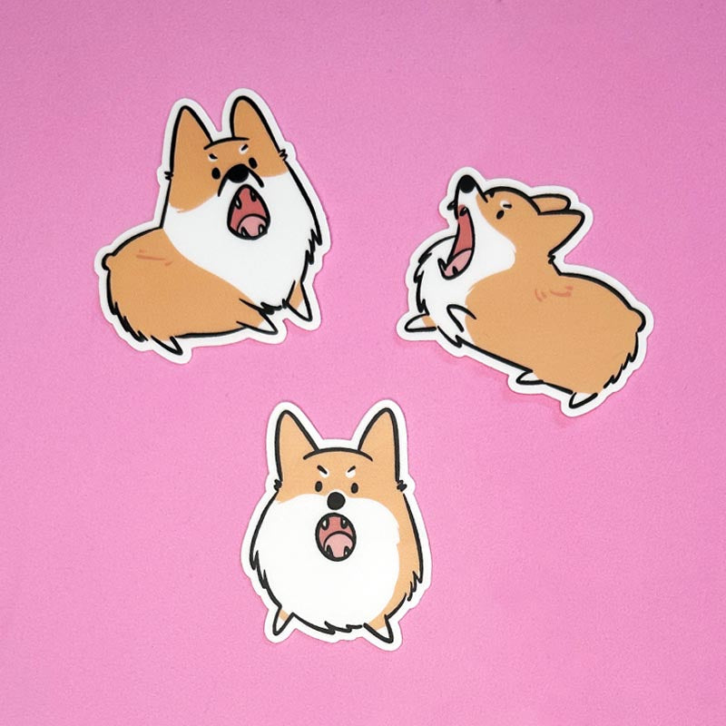Terror Corgis Sticker Pack