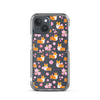 "Cherry Blossom" Classic Corgi Clear iPhone Case