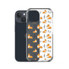 "Music Notes" Corgi Clear iPhone Case