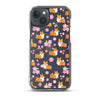 "Cherry Blossom" Classic Corgi Clear iPhone Case