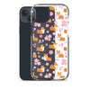 "Cherry Blossom" Classic Corgi Clear iPhone Case