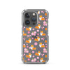 "Cherry Blossom" Classic Corgi Clear iPhone Case