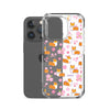 "Cherry Blossom" Classic Corgi Clear iPhone Case