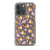 "Cherry Blossom" Classic Corgi Clear iPhone Case