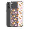 "Cherry Blossom" Classic Corgi Clear iPhone Case