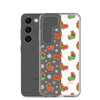 "Gingerbread Corgis" Clear Samsung Phone Case | Holiday Collection