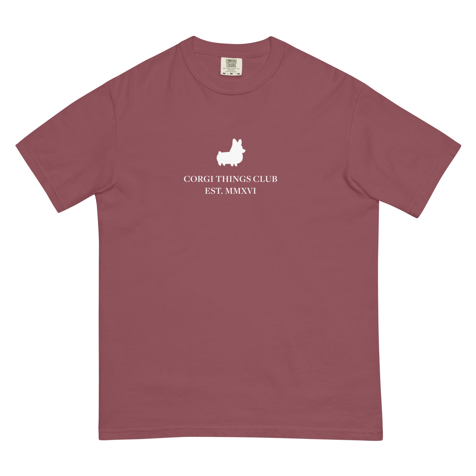 Corgi Things Training Club Heavyweight T-Shirt