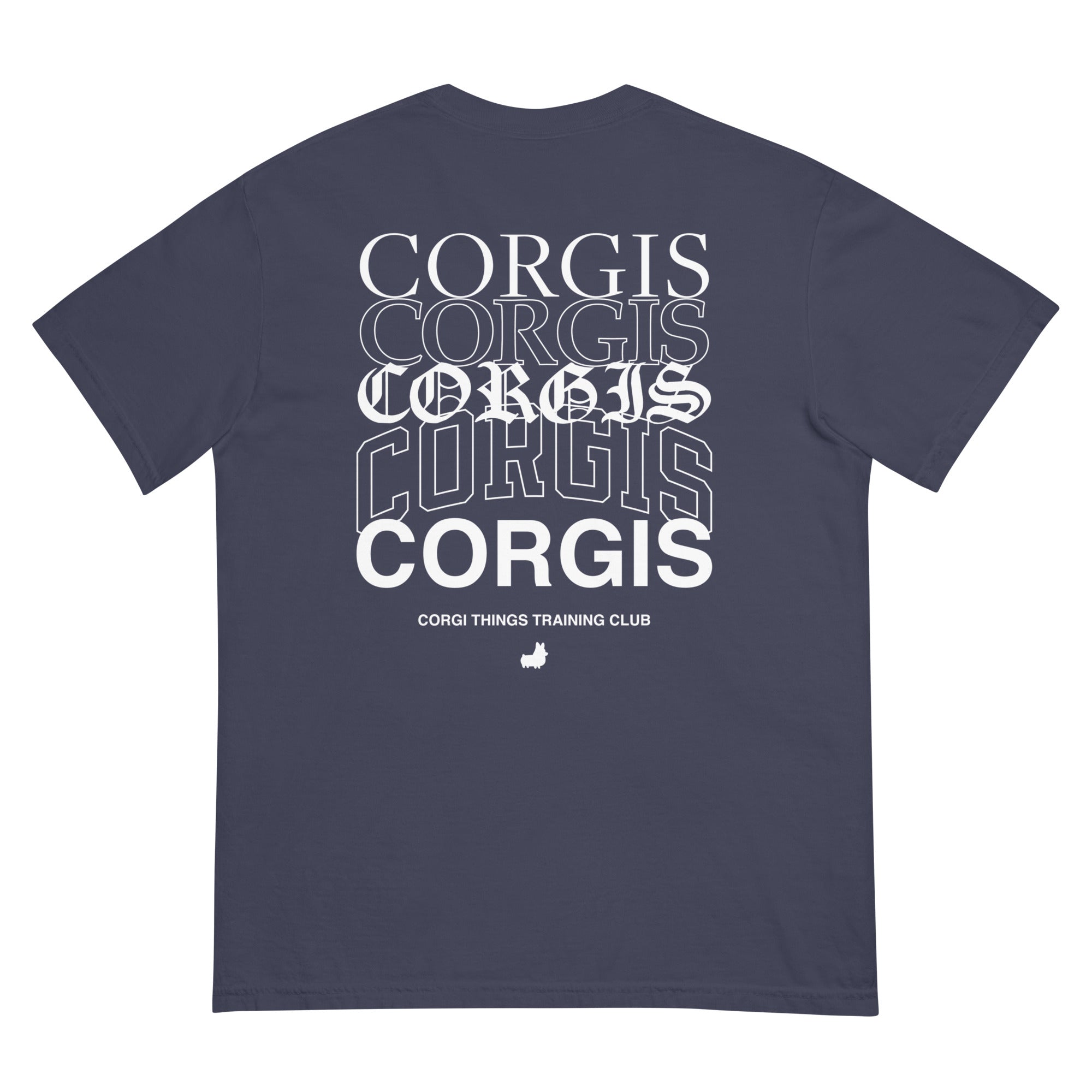 Corgi Things Training Club Heavyweight T-Shirt
