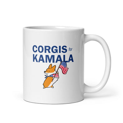 "Corgis for Kamala" Ceramic Mug